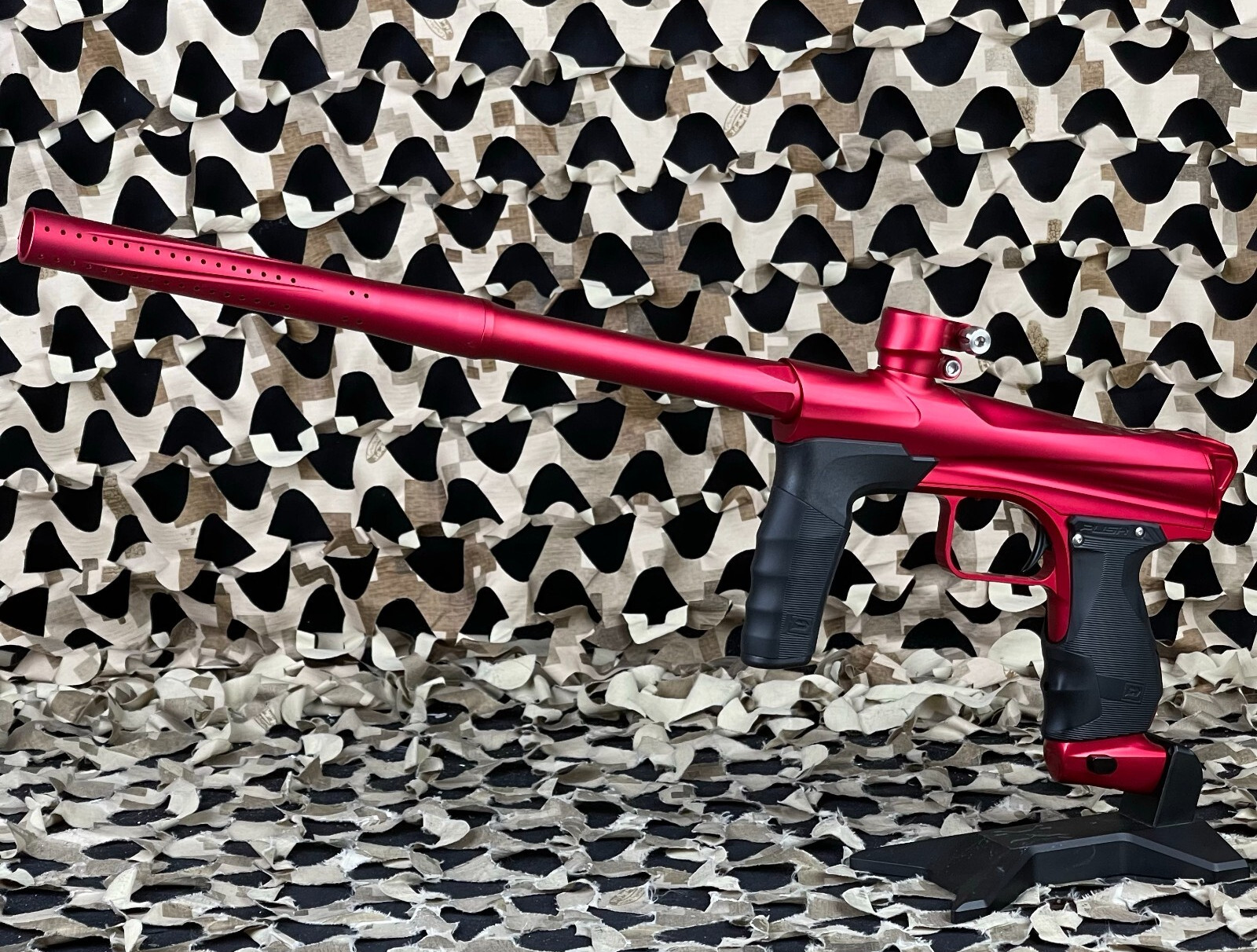 NEW Push Propel Mechanical Paintball Gun - Red