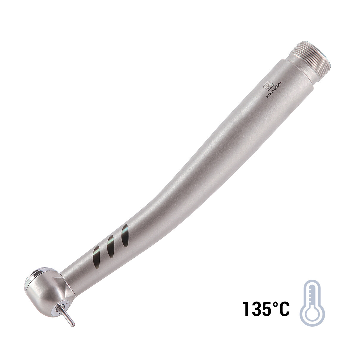 AZDENT Dental (Optic LED E-generator ) High Speed Handpiece Air Turbine 4/2Holes