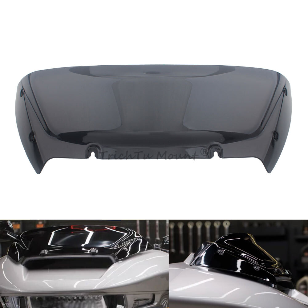6" Wave Windscreen Windshield Fit For Touring CVO Road Glide FLTRXSE 2023 2024