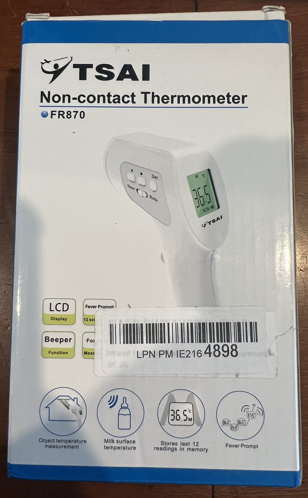 Tsai Non-Contact Thermometer