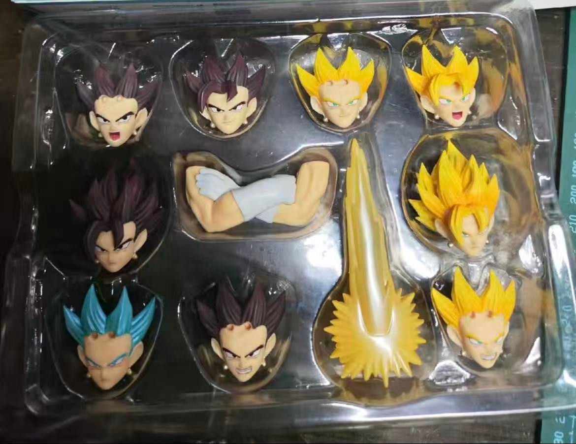 Demoniacal Fit Vegetto SHF 1/12 super saiyan Vegito Head sculpt kit