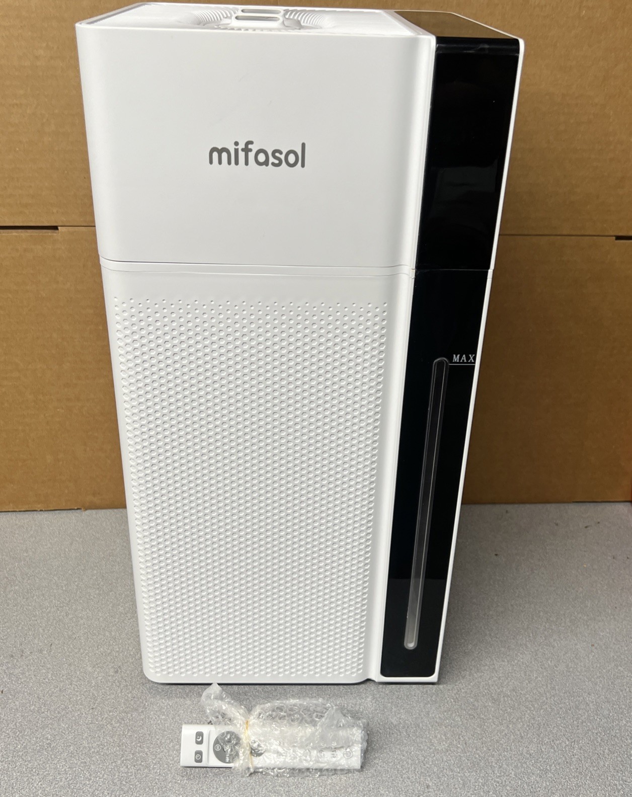 Mifasol LCD-MH-J18 Cool & Warm Mist Humidifier (20L/5.3 Gal) White Pre Owned