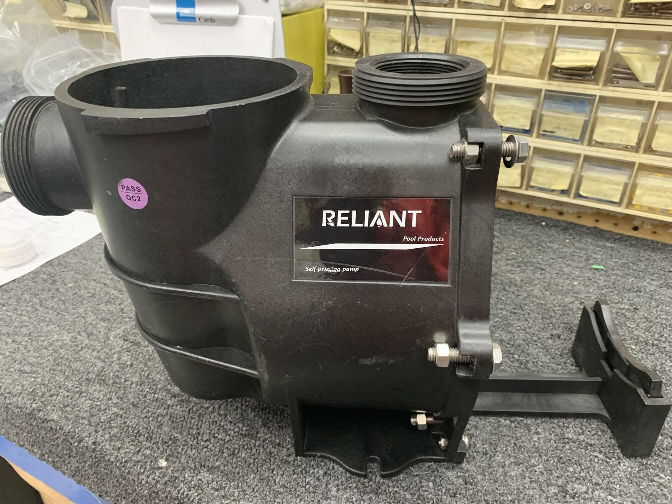 RELIANT P/N: 647254701 POOL PRO IN - GROUND PUMP HOUSING FOR P2110/P2115