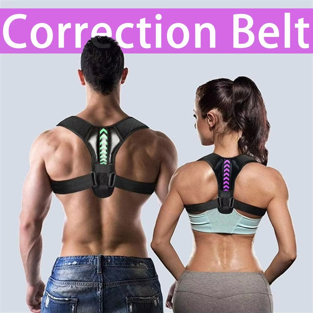 True Fit Posture Corrector Belt Adjustable Back Brace Straightener For Men Women