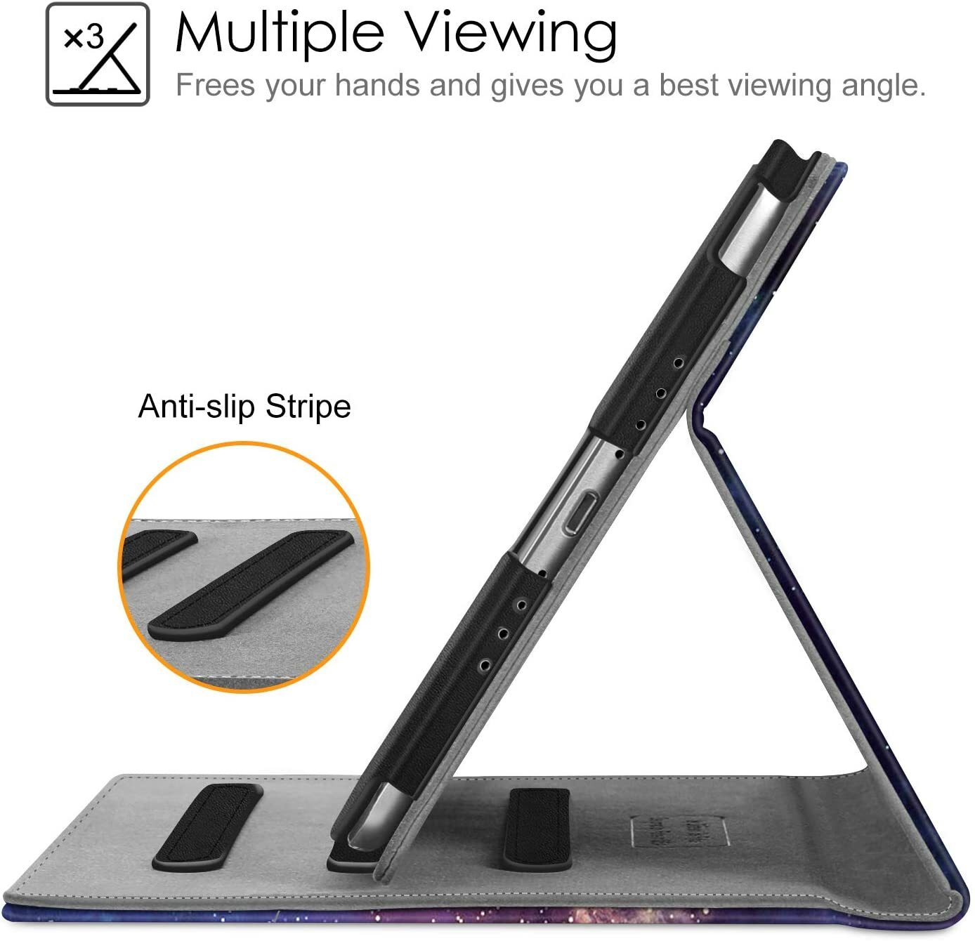 For Apple iPad Mini 4 7.9 inch Tablet Multi-Angle Case Cover Stand Wake / Sleep