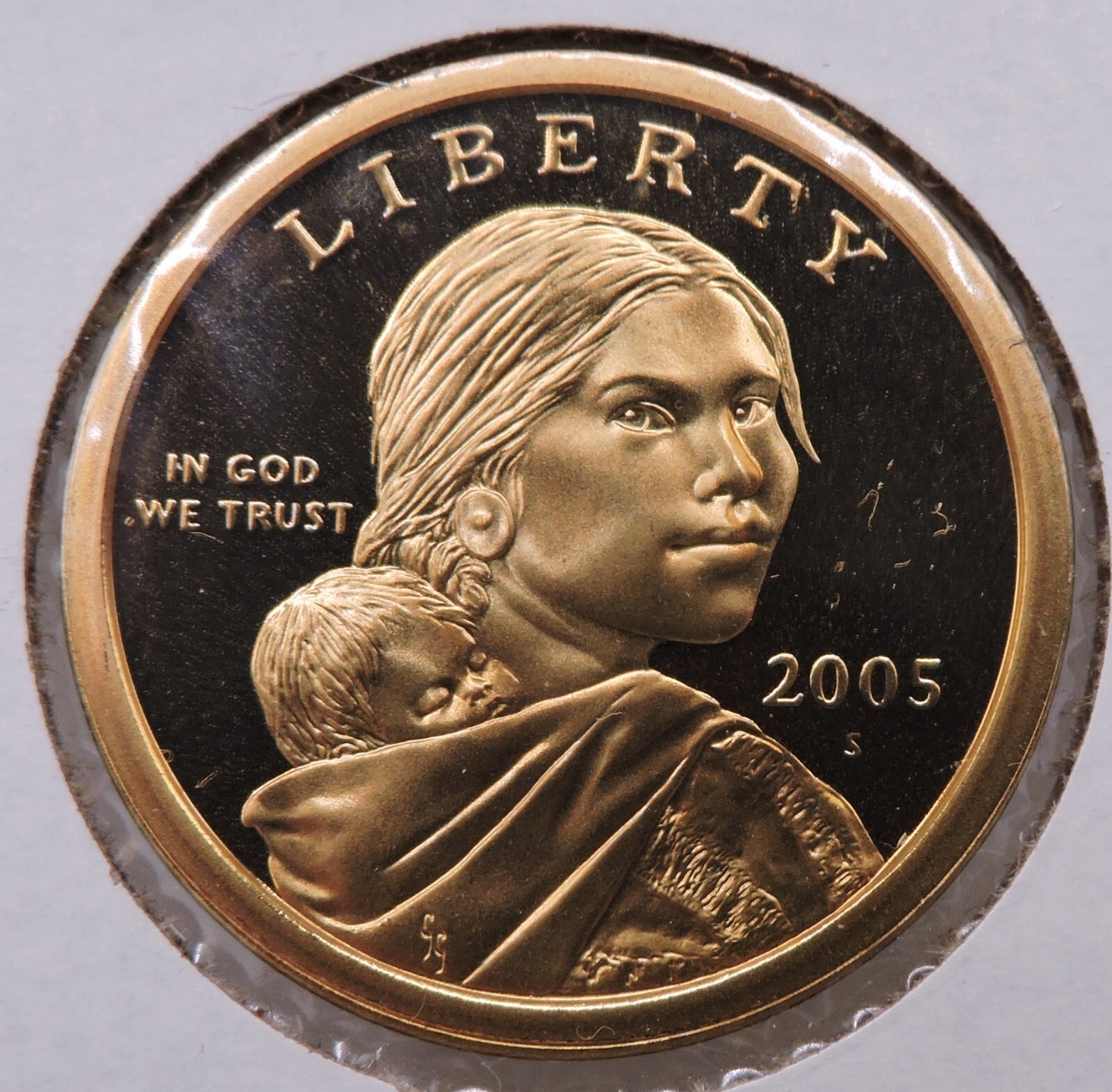 2005 S Proof Sacagawea Dollar