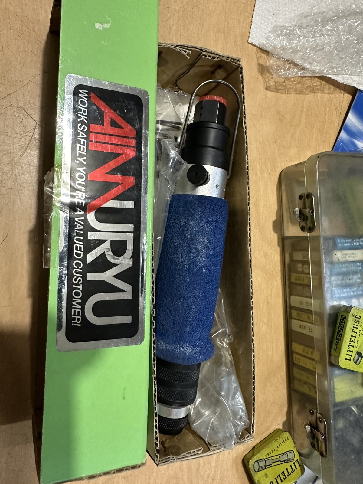 INDUSTRIAL RATED pneumatic, screwdriver EASY TORQUE SETTING