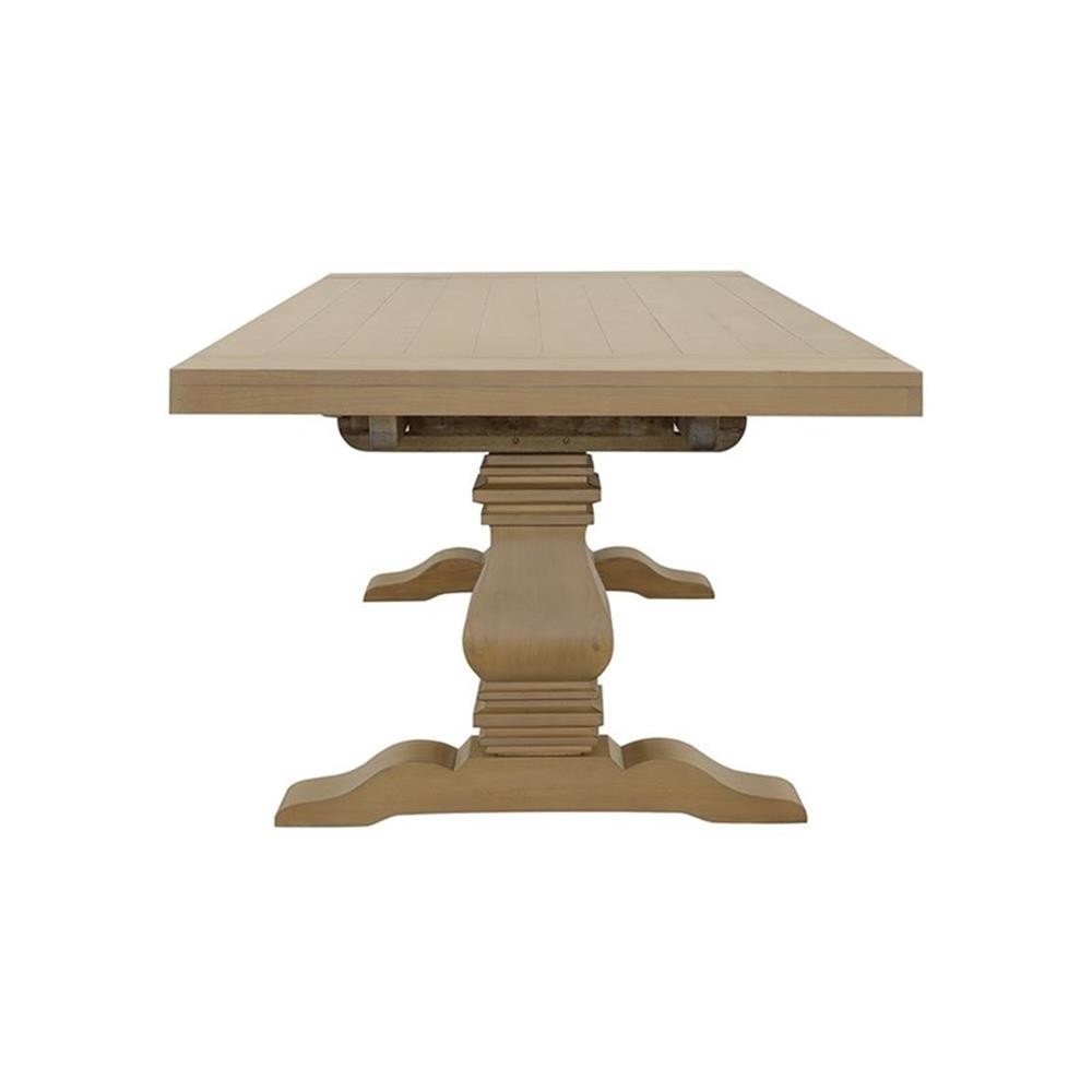 Florence 126-inch Extension Dining Table Rustic Honey