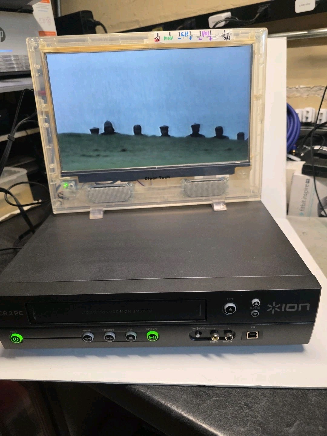 ION VCR 2 PC VHS Video to Computer Conversion System Digital Transfer