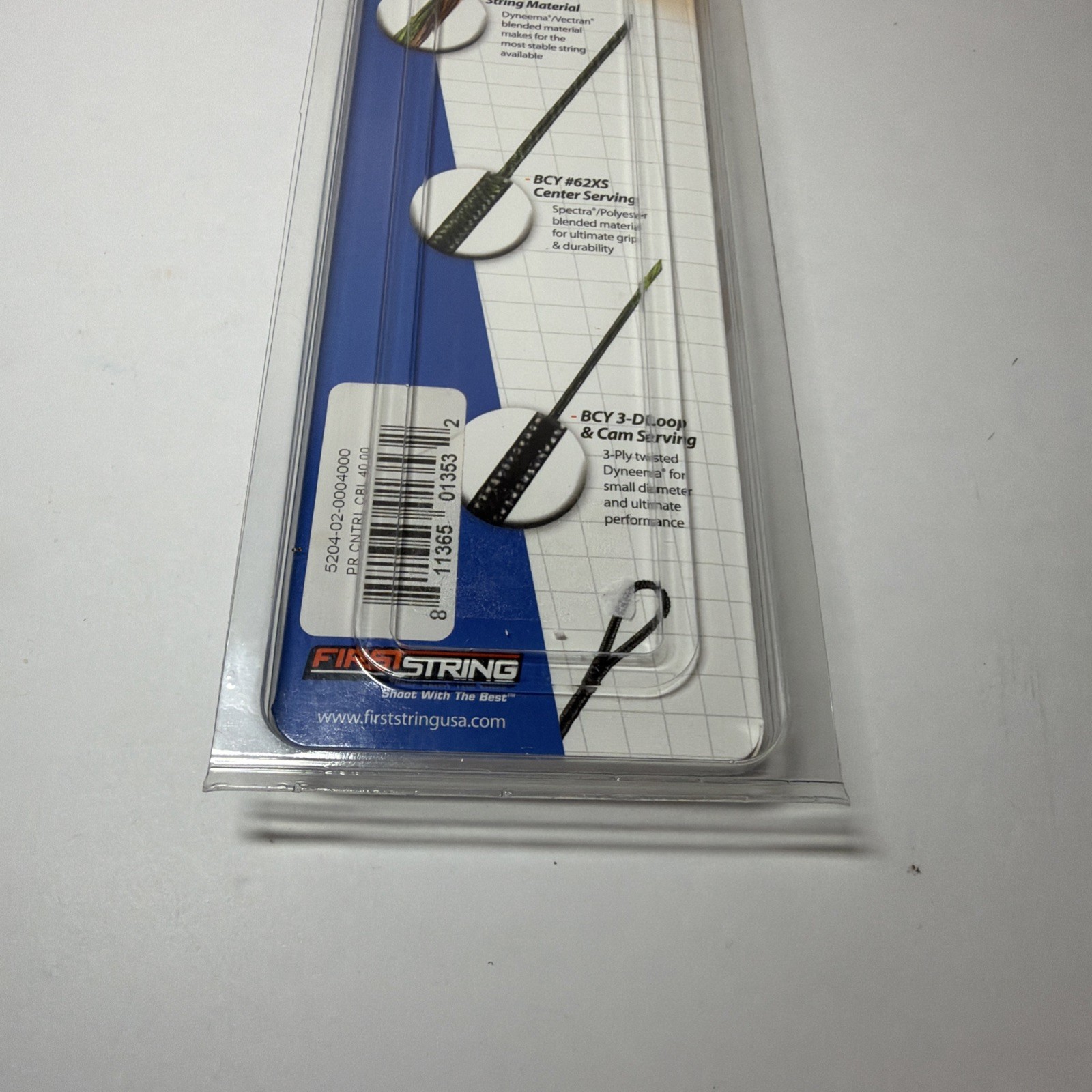 First String Premium Control Cable 40" Cable Only Bow String NEW SEALED!