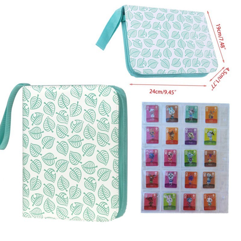 4/20 Pocket Card Collections Album Folder For Amiibo NFC Card Fits 400/200 Cards
