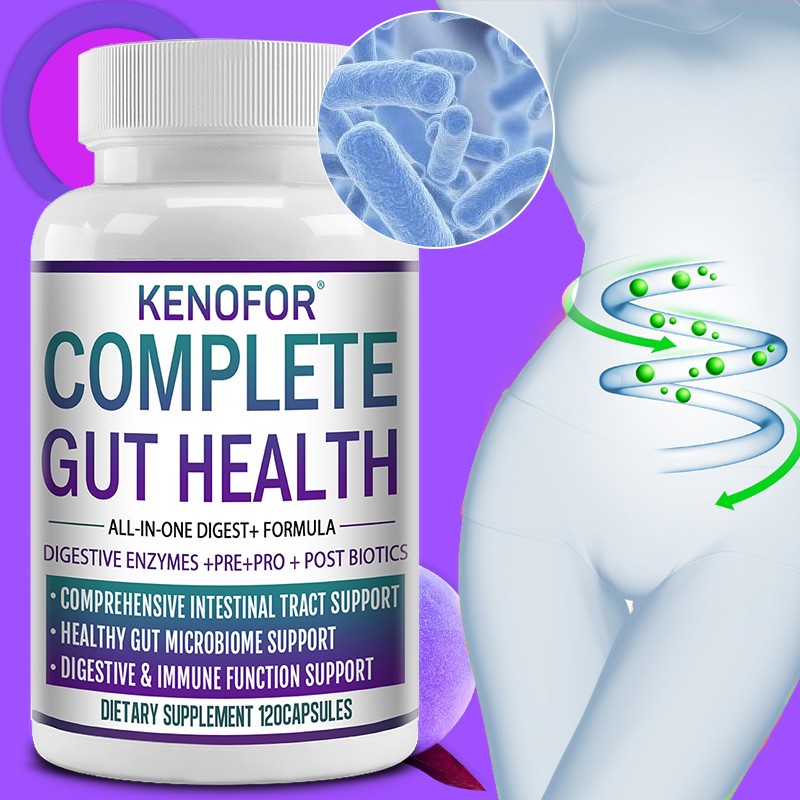 Complete Gut Health Digestion Digestive Probiotics Enzymes Bloating Gas 30-120