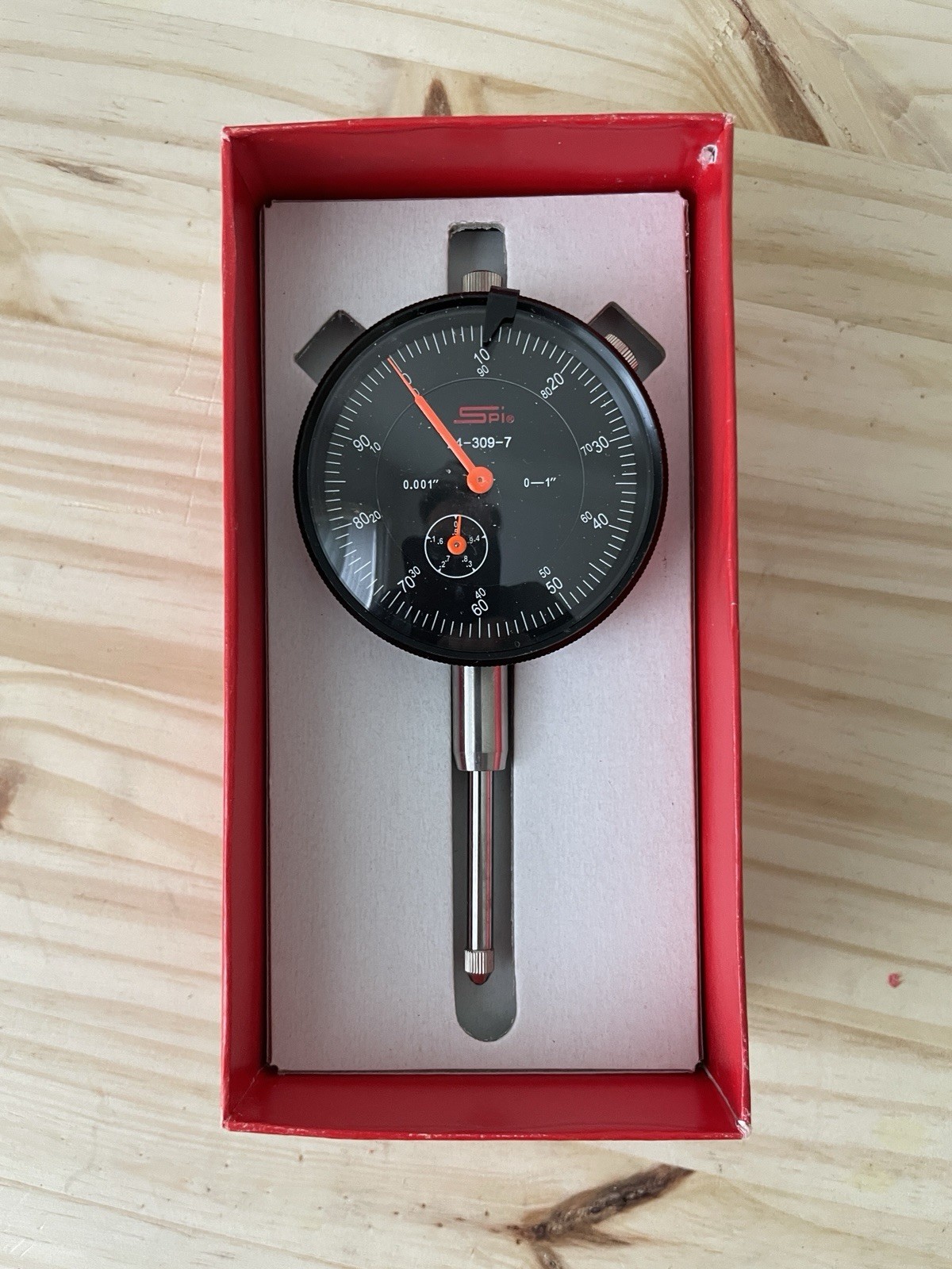 SPI 14-309-7 Dial Indicator | .001” | 0–1” Range Original Box