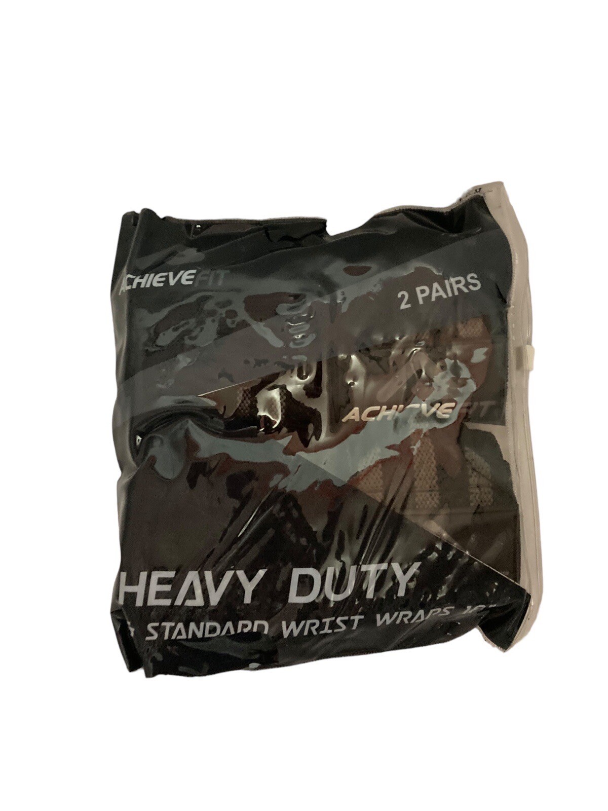 2 Pairs Achievefit Heavy Duty Standard Wrist Wraps 18"