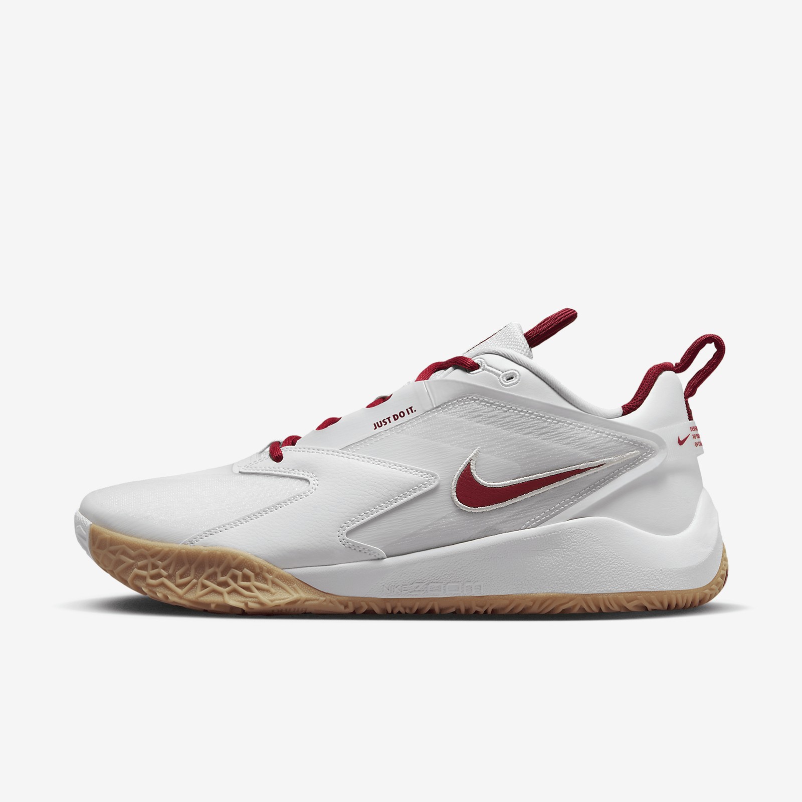 Nike HyperAce 3 Volleyball Shoes (White/Photon Dust/Team Crimson)
