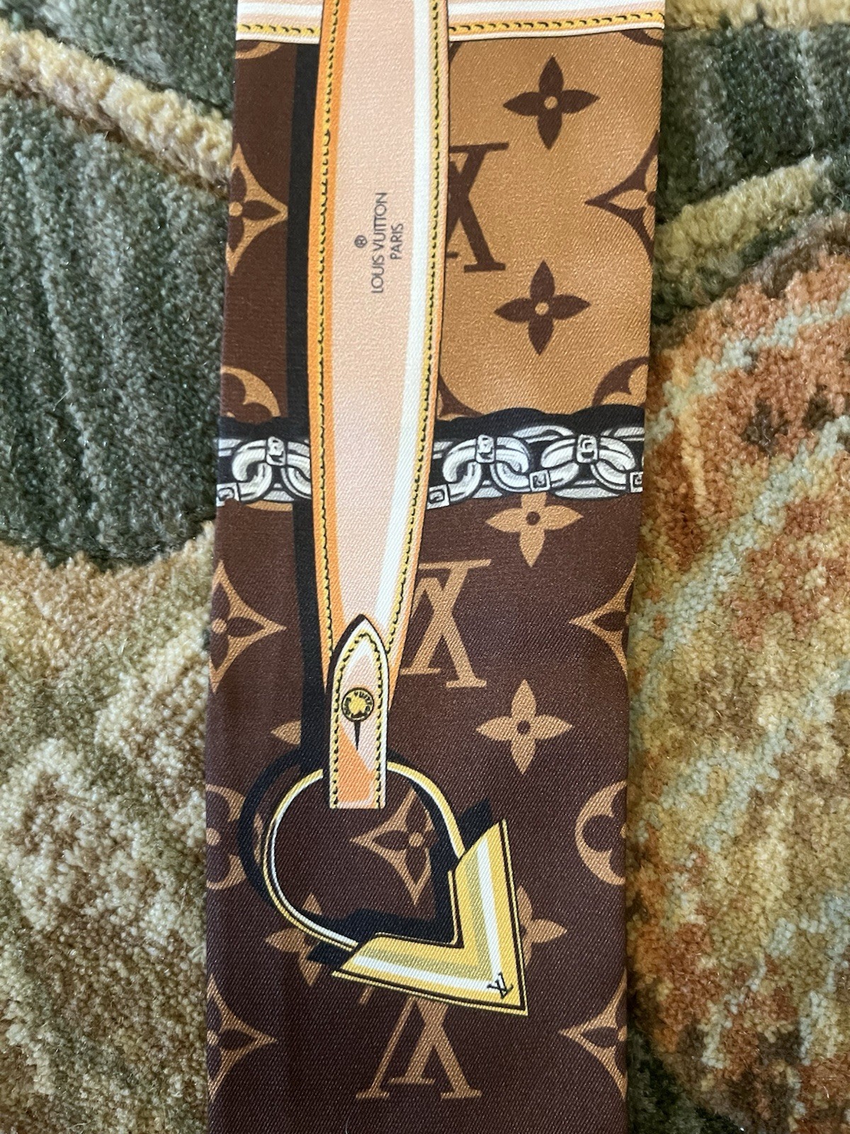 Louis Vuitton Monogram Confidential Bandeau Brown M78655