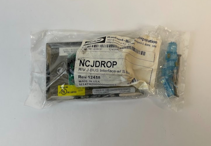 Rauland Borg NCJDROP Nurse Call Jack Drop System Dependent