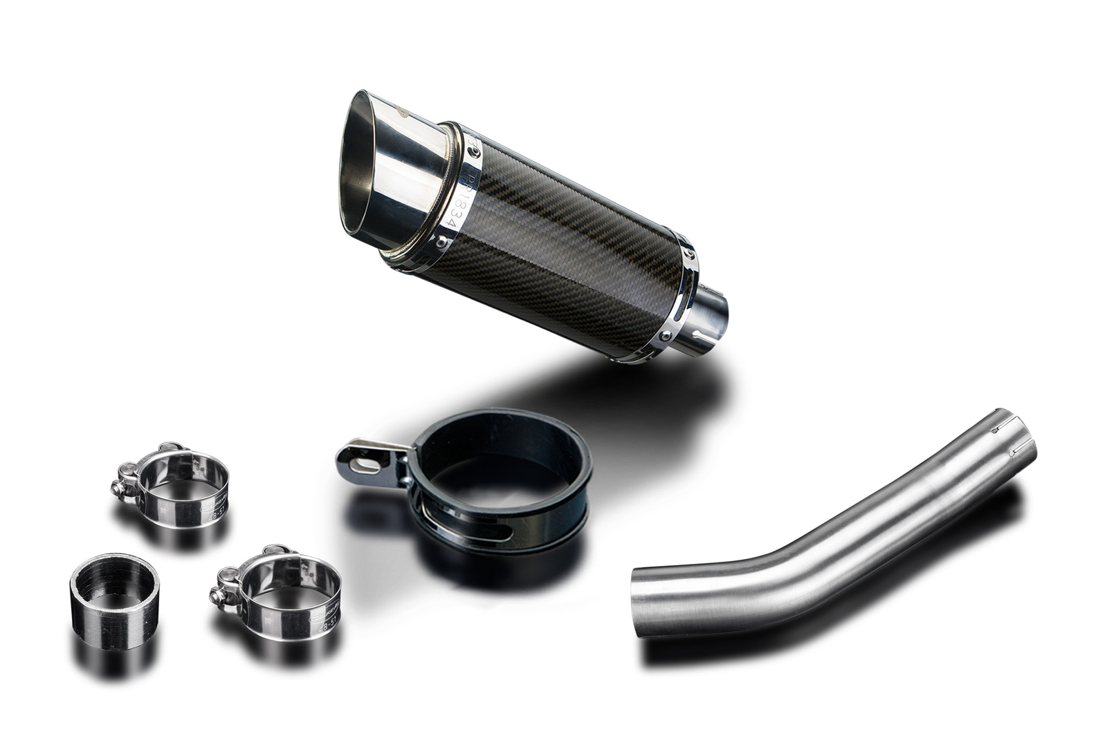 Yamaha Tenere 700 Delkevic Exhaust Slip On 8" Carbon Fiber Round Muffler 2021