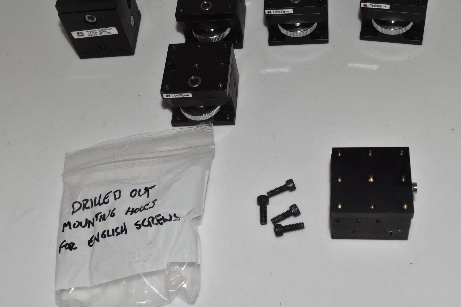 *JM* PHYSITEC CORP / OPTO SIGMA STAGES (PLQ109)