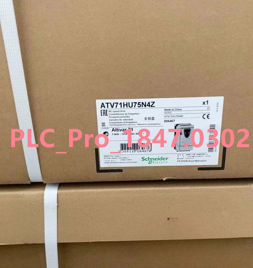 ATV71HU75N4Z 1PCS New Schneider ATV71HU75N4Z frequency converter  Fast delivery