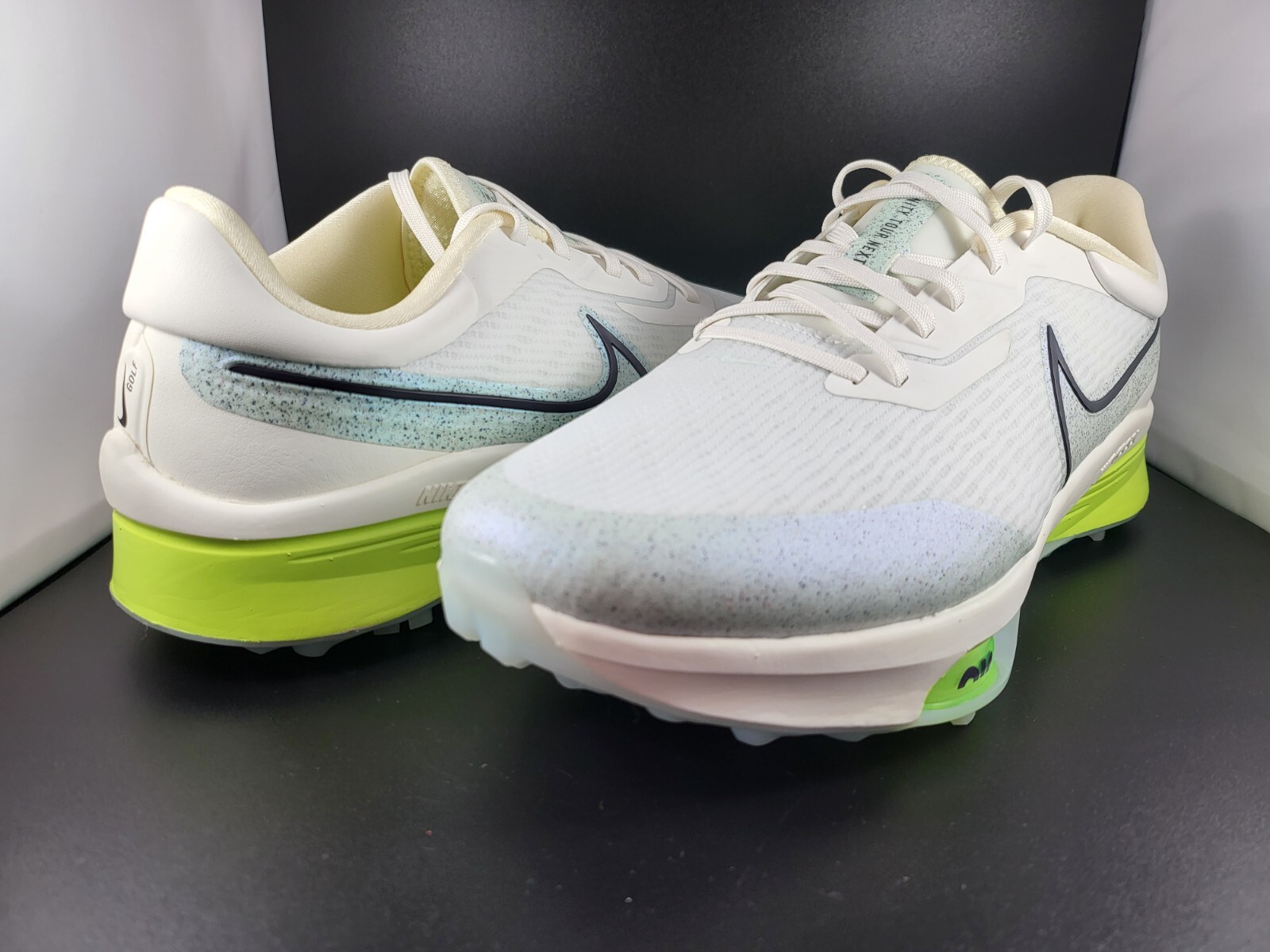 Nike Air Zoom Infinity Tour Next% Golf Shoes Sail Green DM8446-131 NWOB