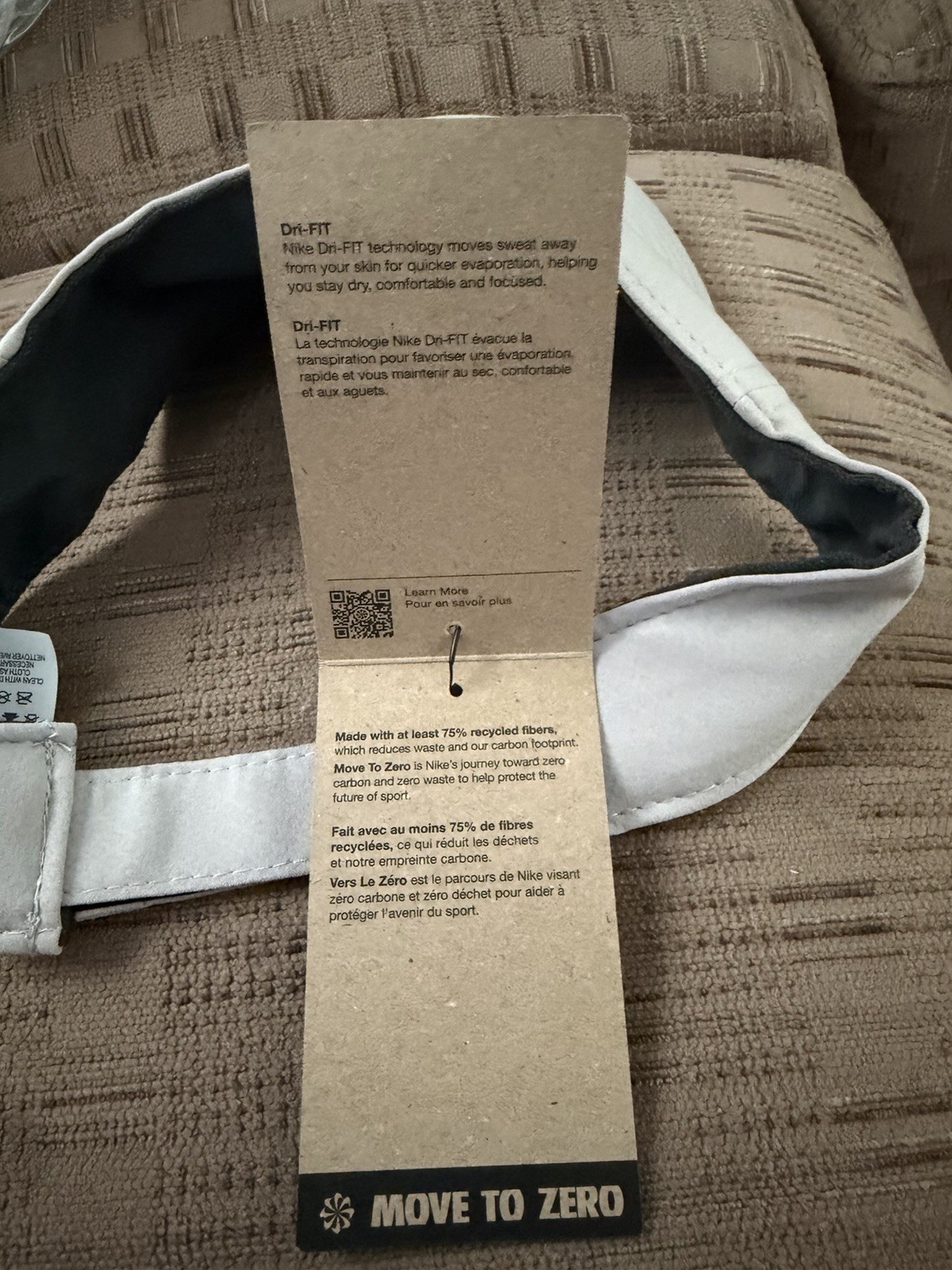 Nike Dri-Fit Ace CB Visor M/L Grey