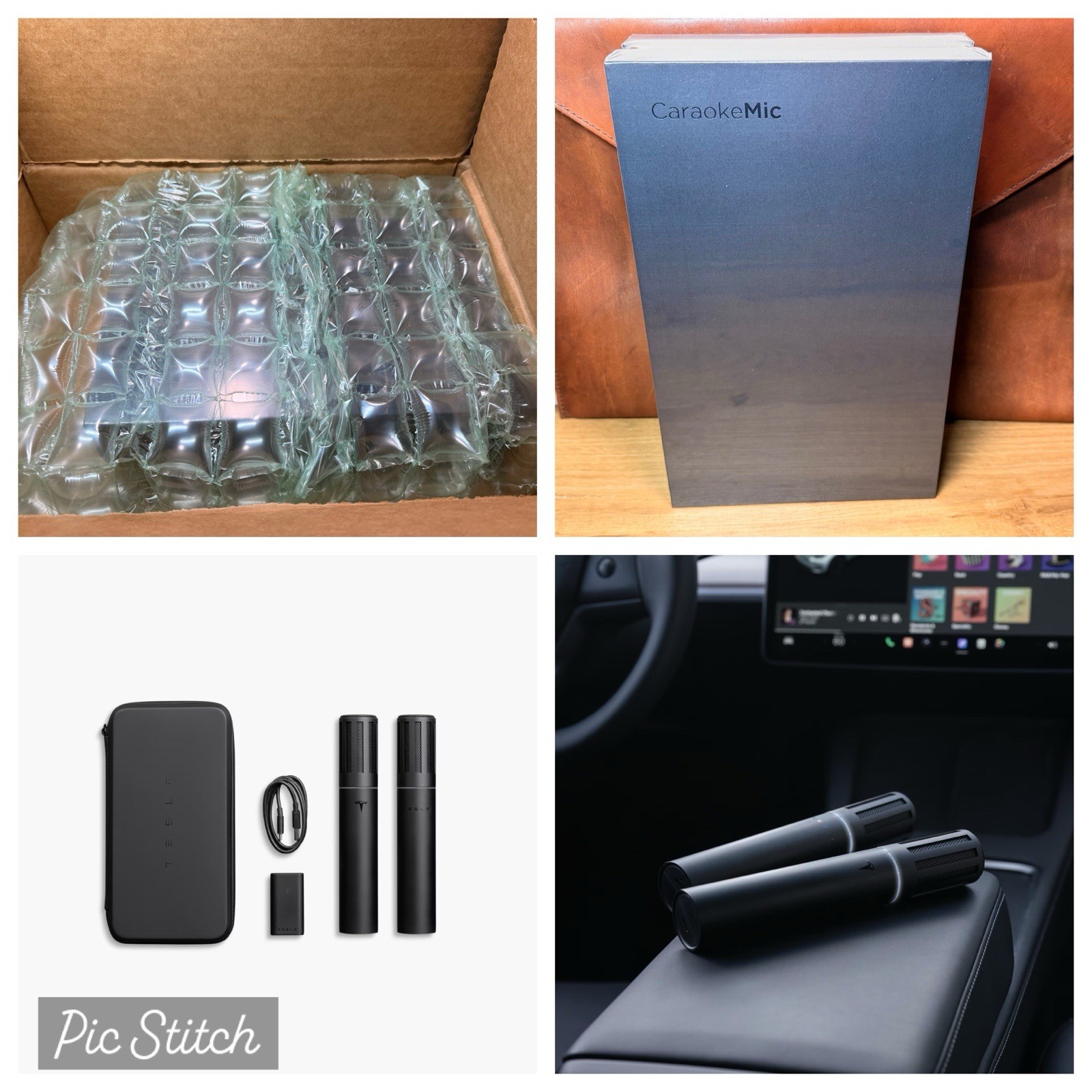 SEALED🆕 oem TESLA CaraokeMic KARAOKE MIC 1997689-00-A 3 S X Y Cybertruck (NEW))