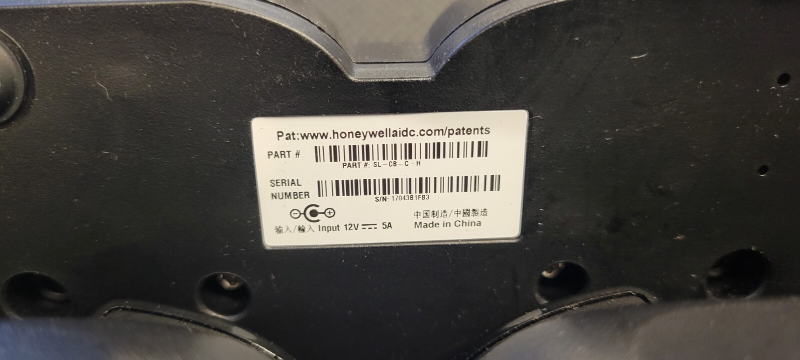 Honeywell SL-CB-C-N Charge Base Barcode Scanner - TESTED - EB-8635