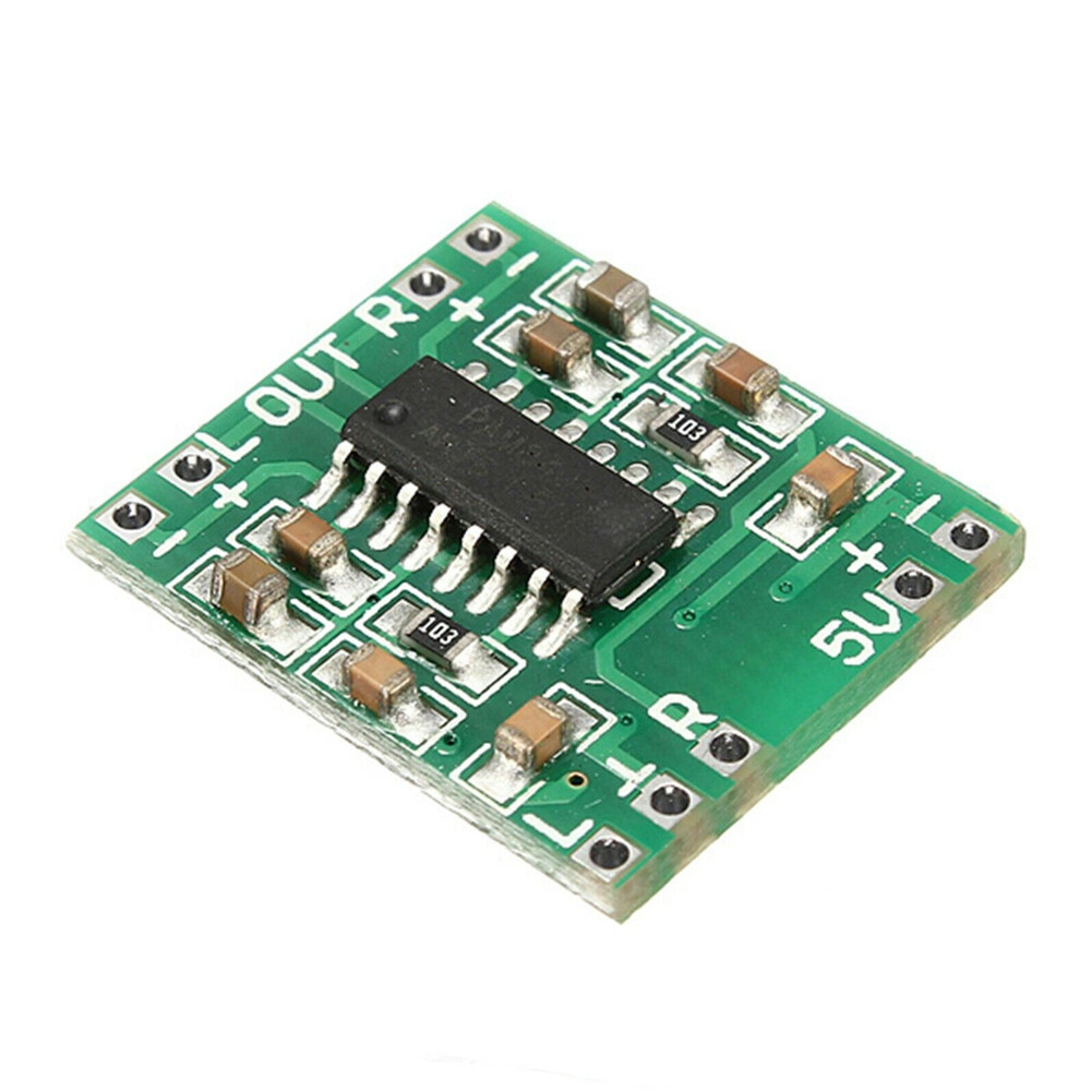 10PCS PAM8403 Mini 2 Channel Stereo 3W Class D Audio power Amplifier module