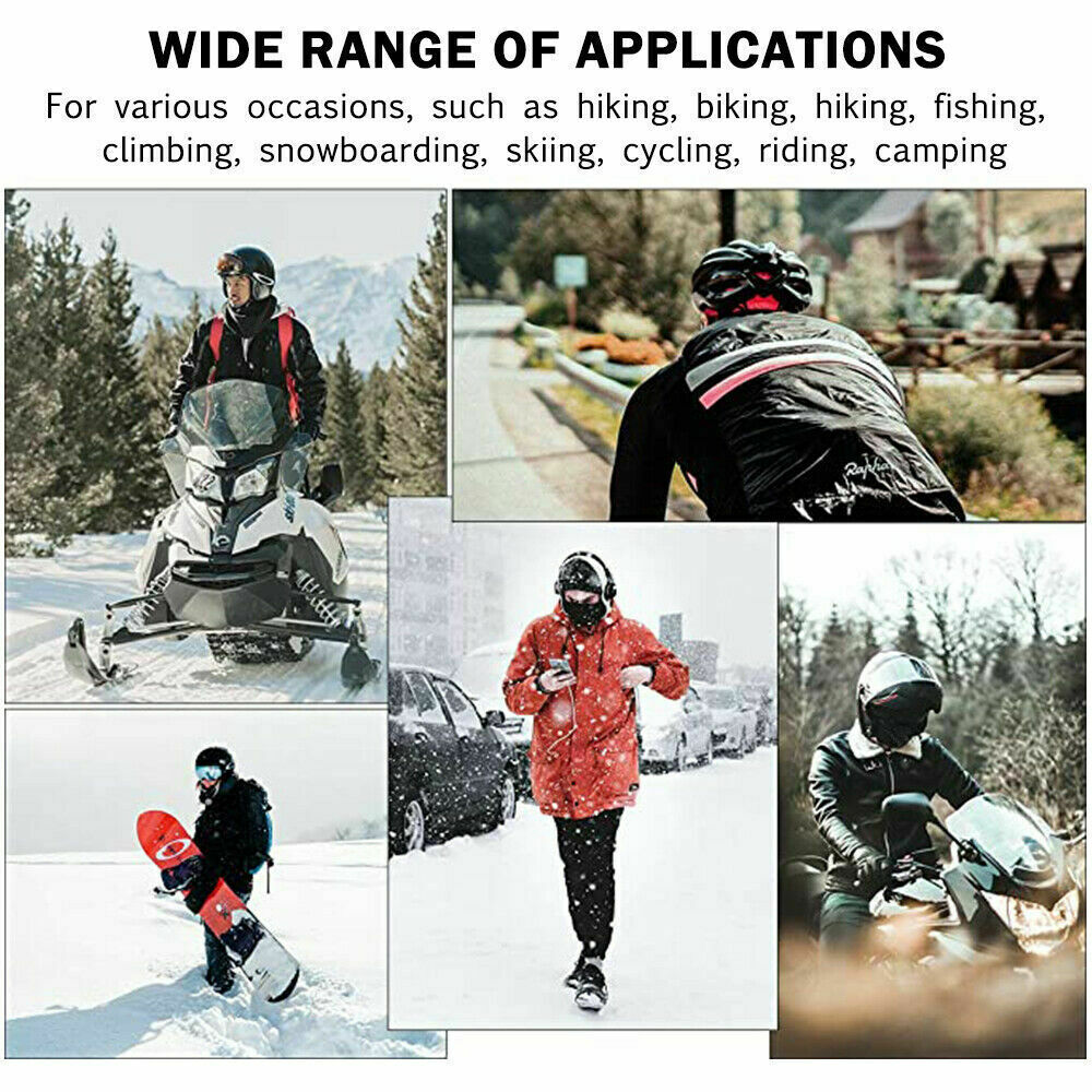 Winter Balaclava Fleece Thick Face Mask Thermal Windproof Ski Mask for Men Women
