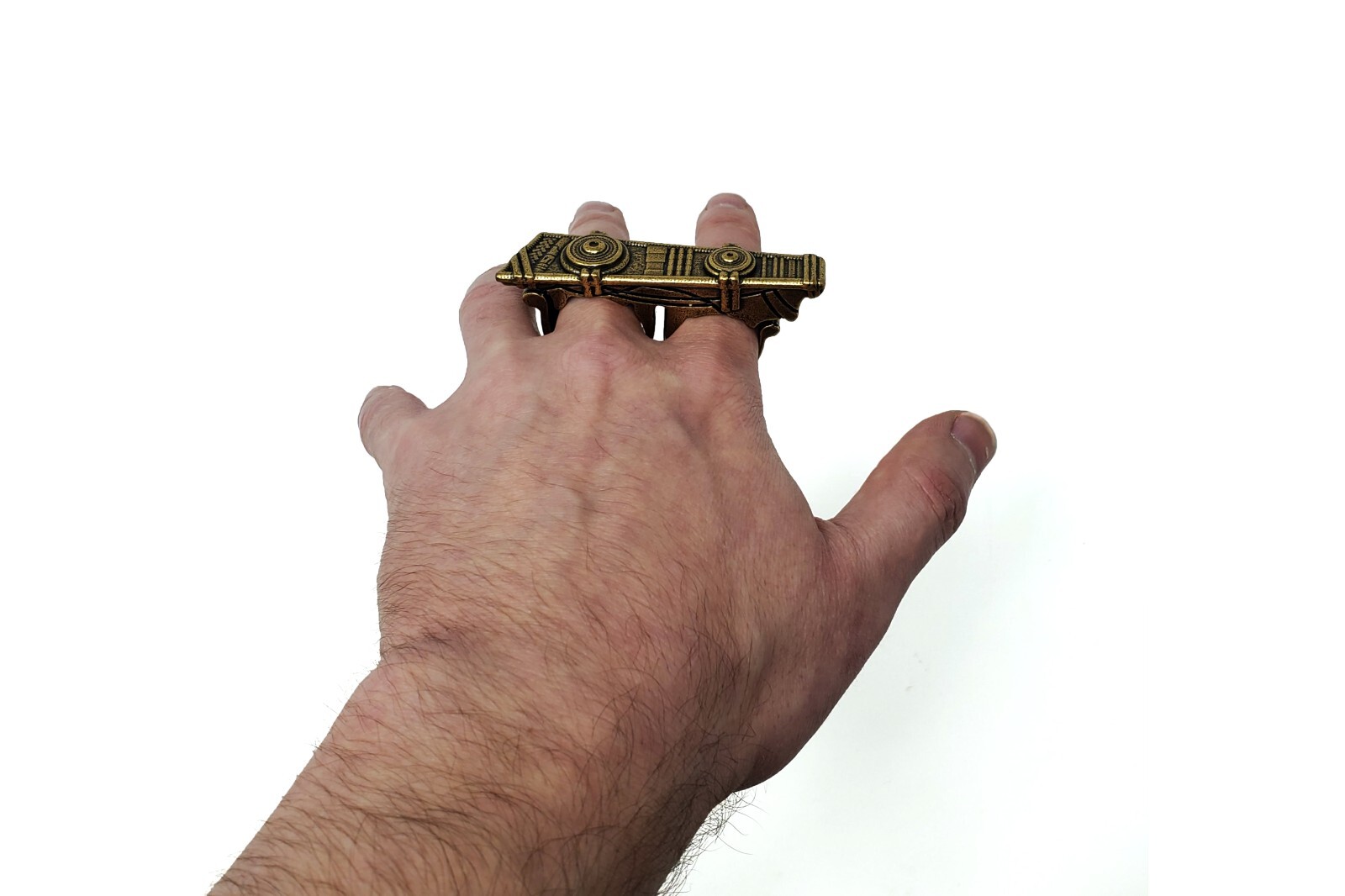 Dr Strange Sling Ring - Antique Gold - Made From Metal!