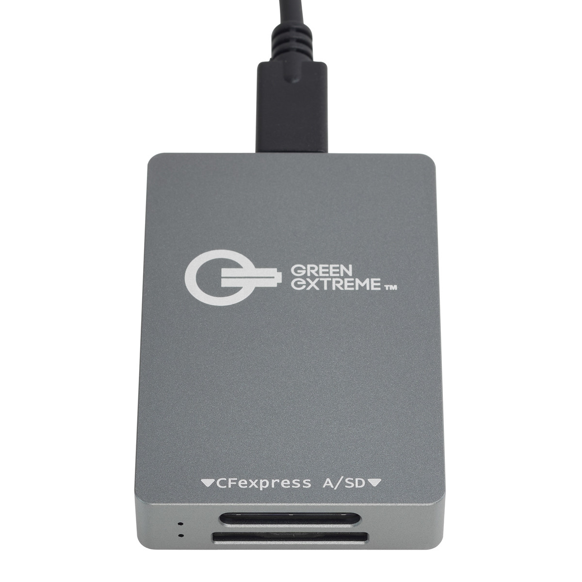 Green Extreme USB-C 3.2 Gen 2 CFexpress Type-A and SD UHS-II Memory Card Reader
