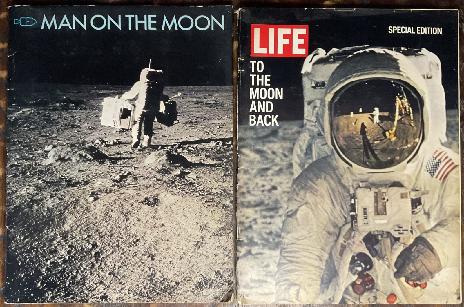 1969 Man on the Moon Space Division North American Rockwell & LIFE To The Moon