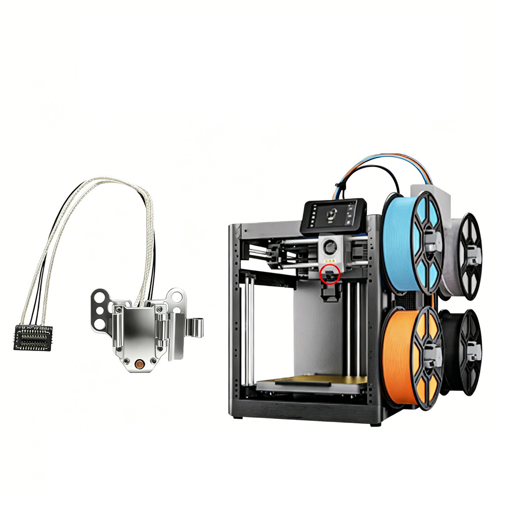 Hotend Heating Assembly Kit for Flashforge AD5X 3D Printers Upgrade Accessories