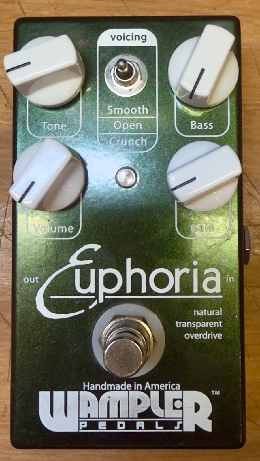 Wampler Euphoria Overdrive Guitar Effects Pedal - Excellent Condition w/ Box