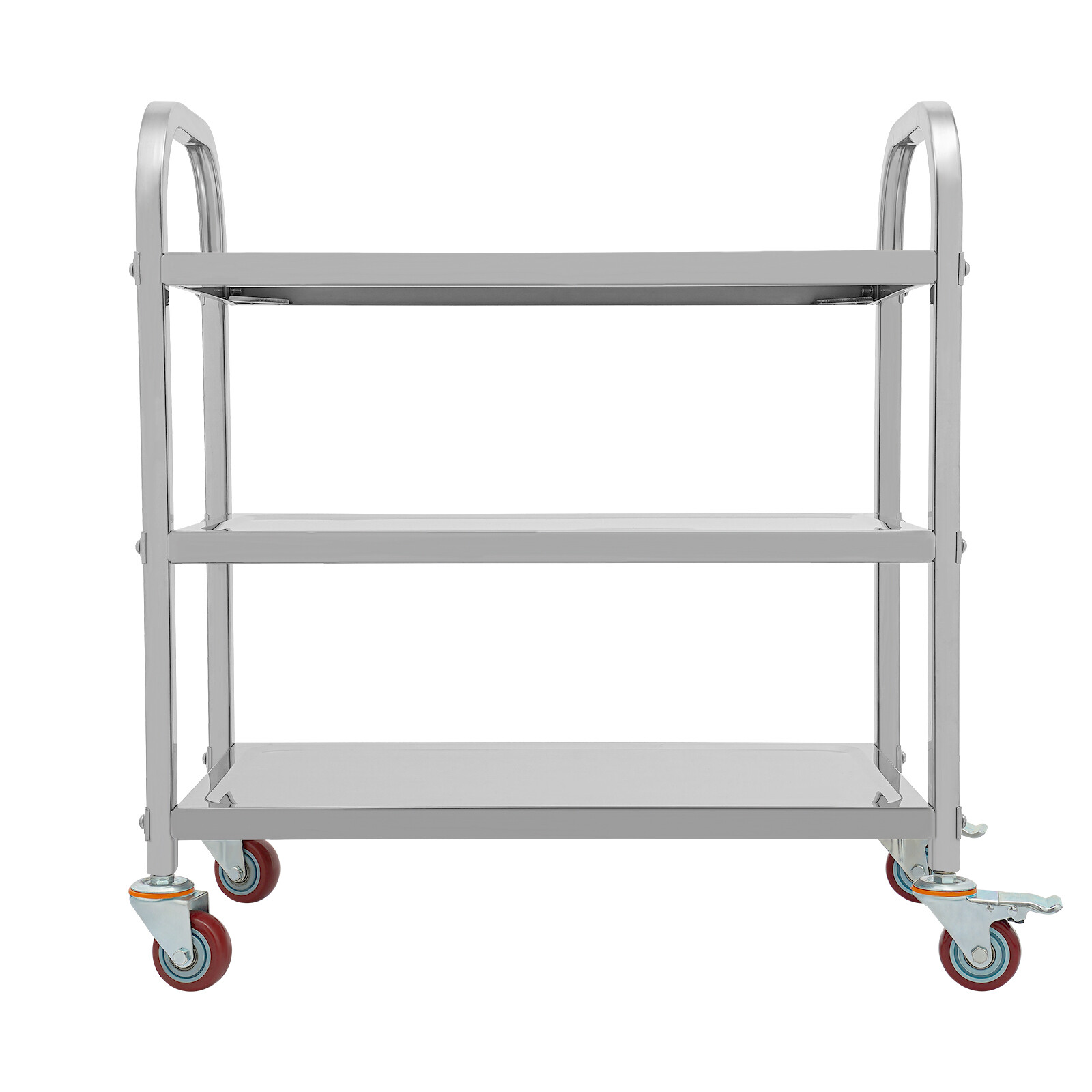 3 Tier Stainless Steel Kitchen Trolley Cart, Kitchen Trolley Car