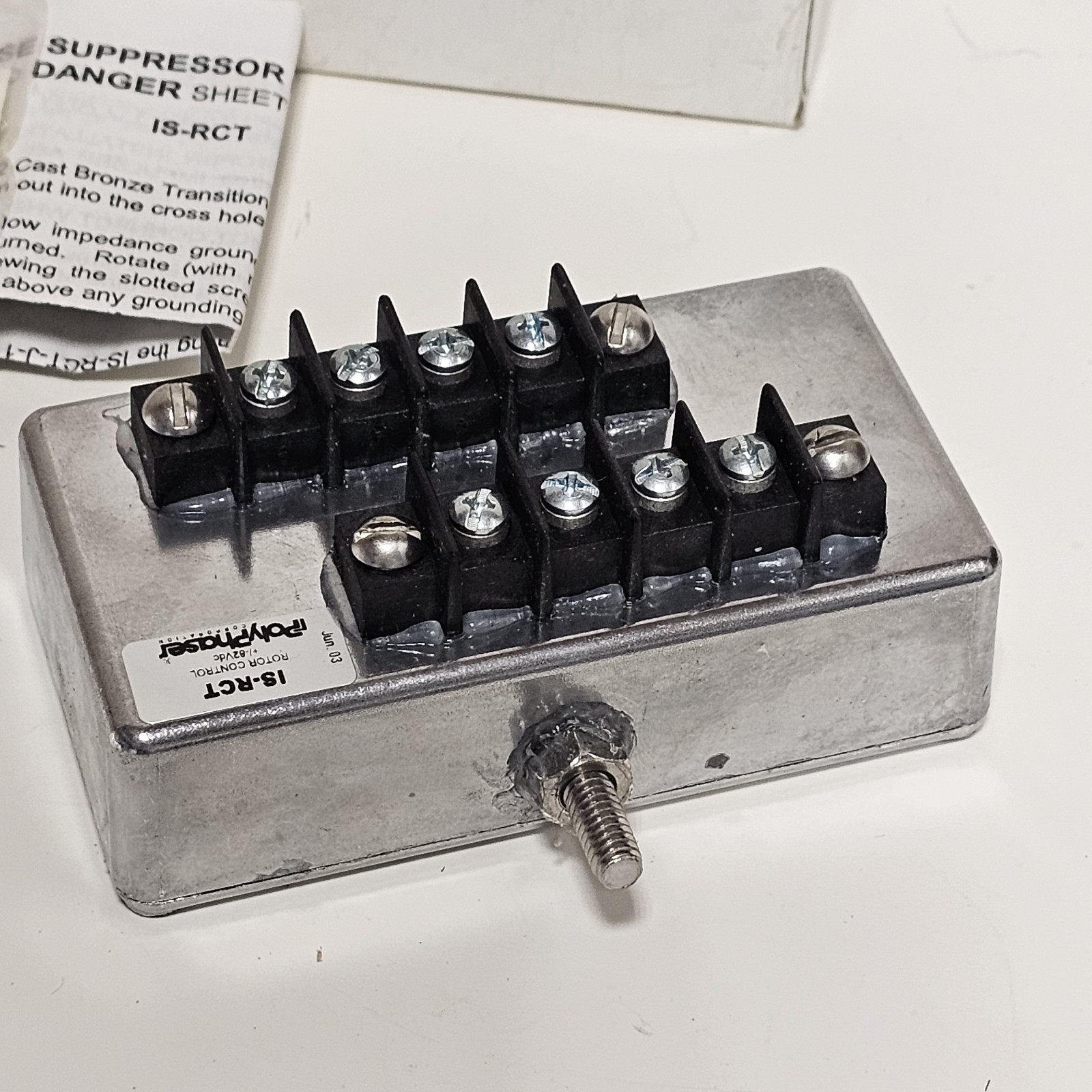 PolyPhaser IS-RCT 8 Wire Lightning Arrestor - New