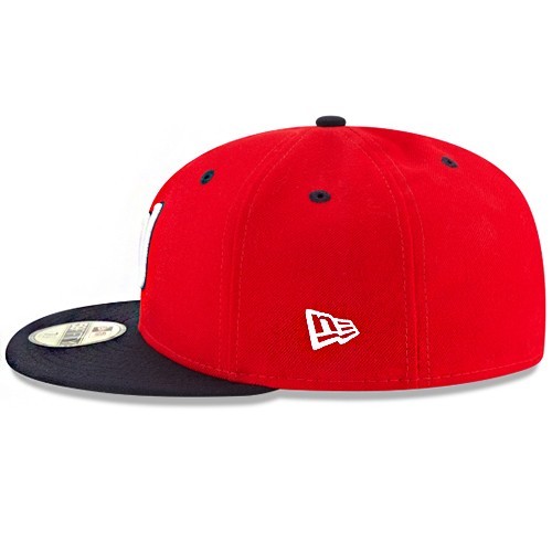 New Era Washington Nationals Fitted Hat MLB Authentic 2 Tone ALT2 Size 7 3/4