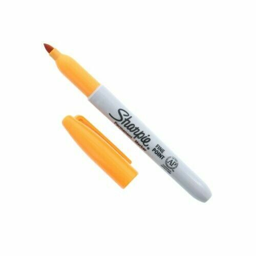 Sharpie 1785393 Permanent Marker Leg Warmer Orange  Fine Pt Tip  New