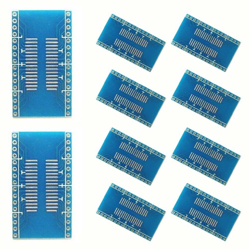 10x SOP32 to DIP32 1.27mm 2.54MM pitch Interposer board pcb Board Adapter Plate