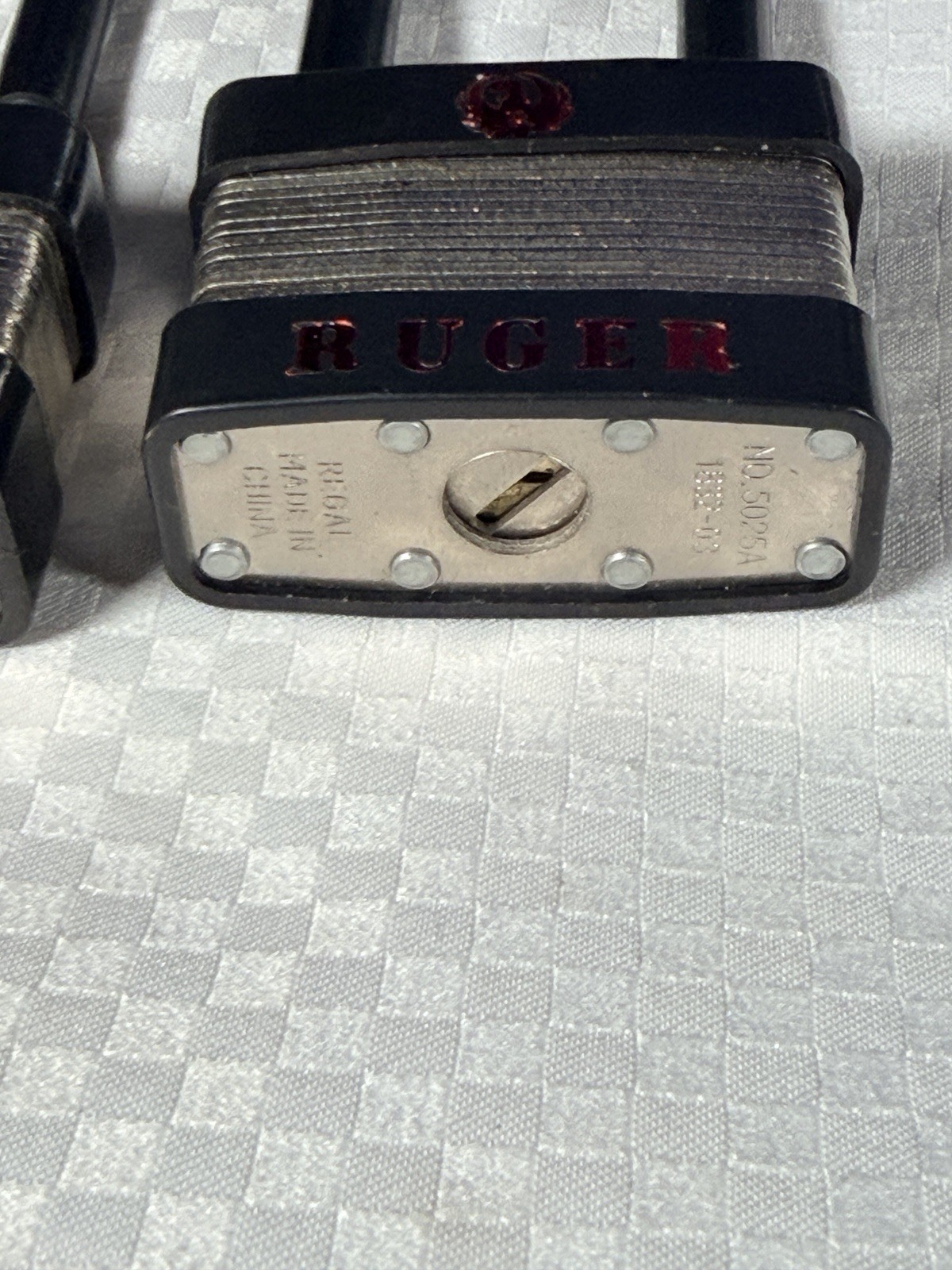 Ruger Gun Safety Bicycle Padlock Action Lock