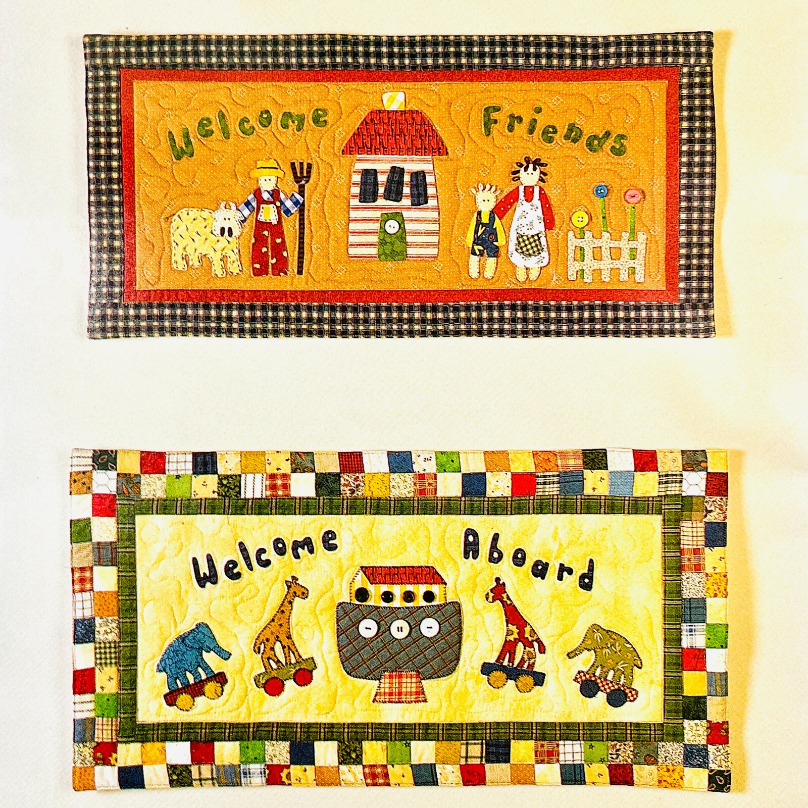 Welcome Welcome Quilt PATTERN from Black Mountain Quilts, 2 Projects