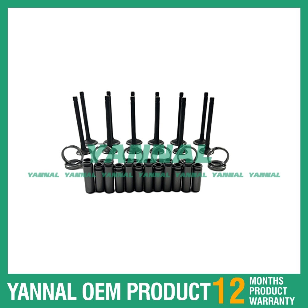 New 6D24 Intake & Exhaust Valve Guide Seat Kit For Mitsubishi