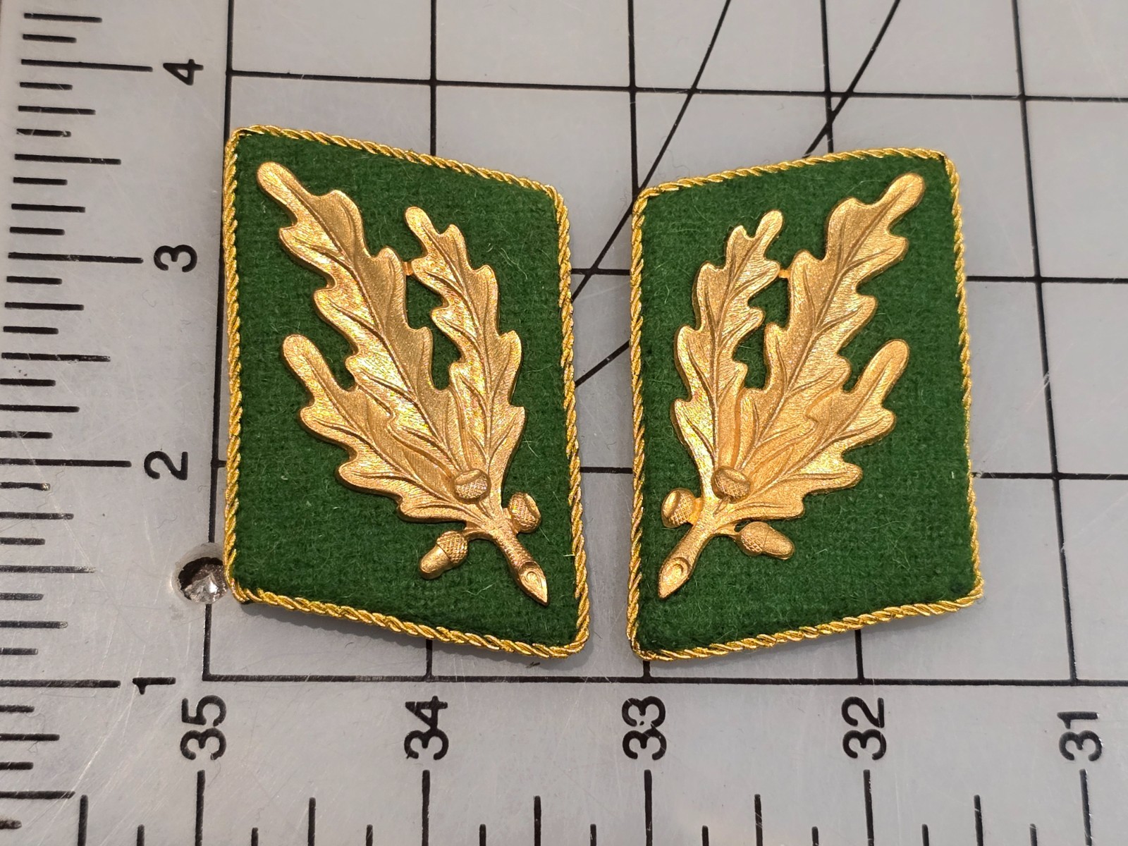 Reproduction WW2 German Collar Tabs SA 4678