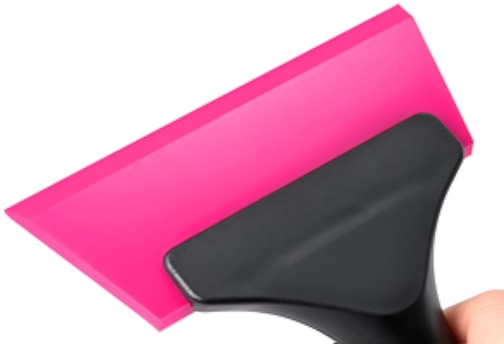 Small Squeee Inch Pink Rubber Blade Mini Wiper Window Tinting