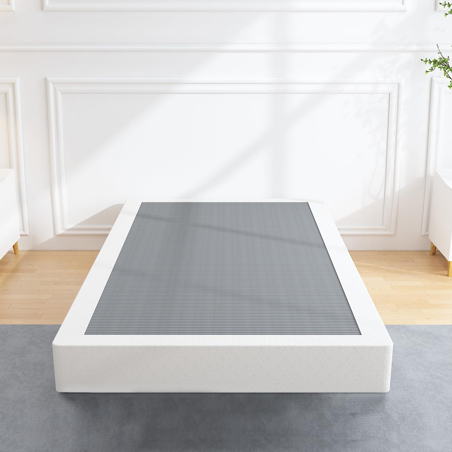 5 Inch Heavy Duty Metal Twin Box Spring Mattress Foundation 1500lbs Max Weigh...