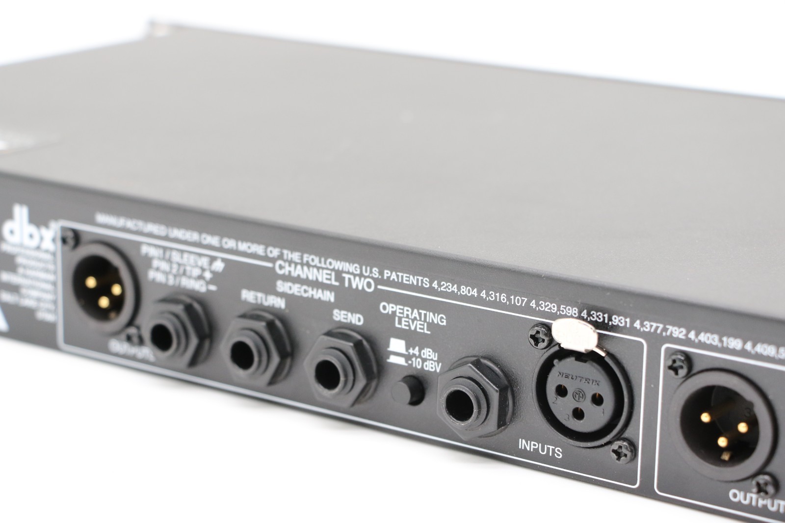 DBX Professional Products 1066 Dual-Channel Compressor DBX1066V