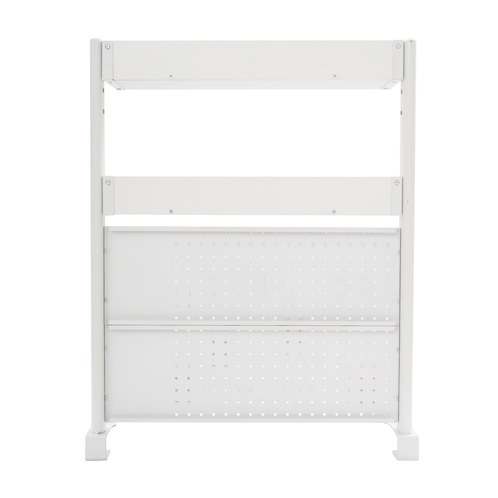 Tabletop Pegboard Bookshelf Clamp On Desk Organizer Multipurpose Bookshelf US