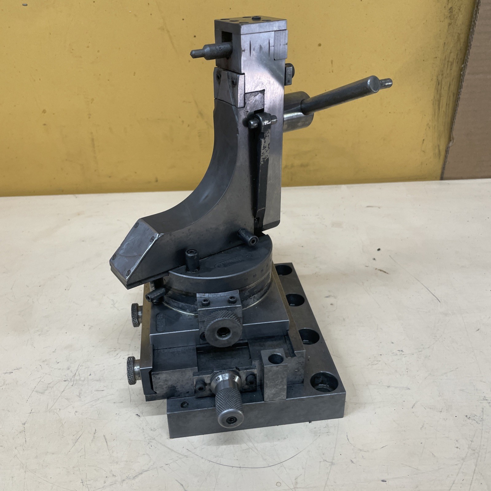 J And S Fluid Motion Grinding Wheel Radius And Angle Dresser 10” Height