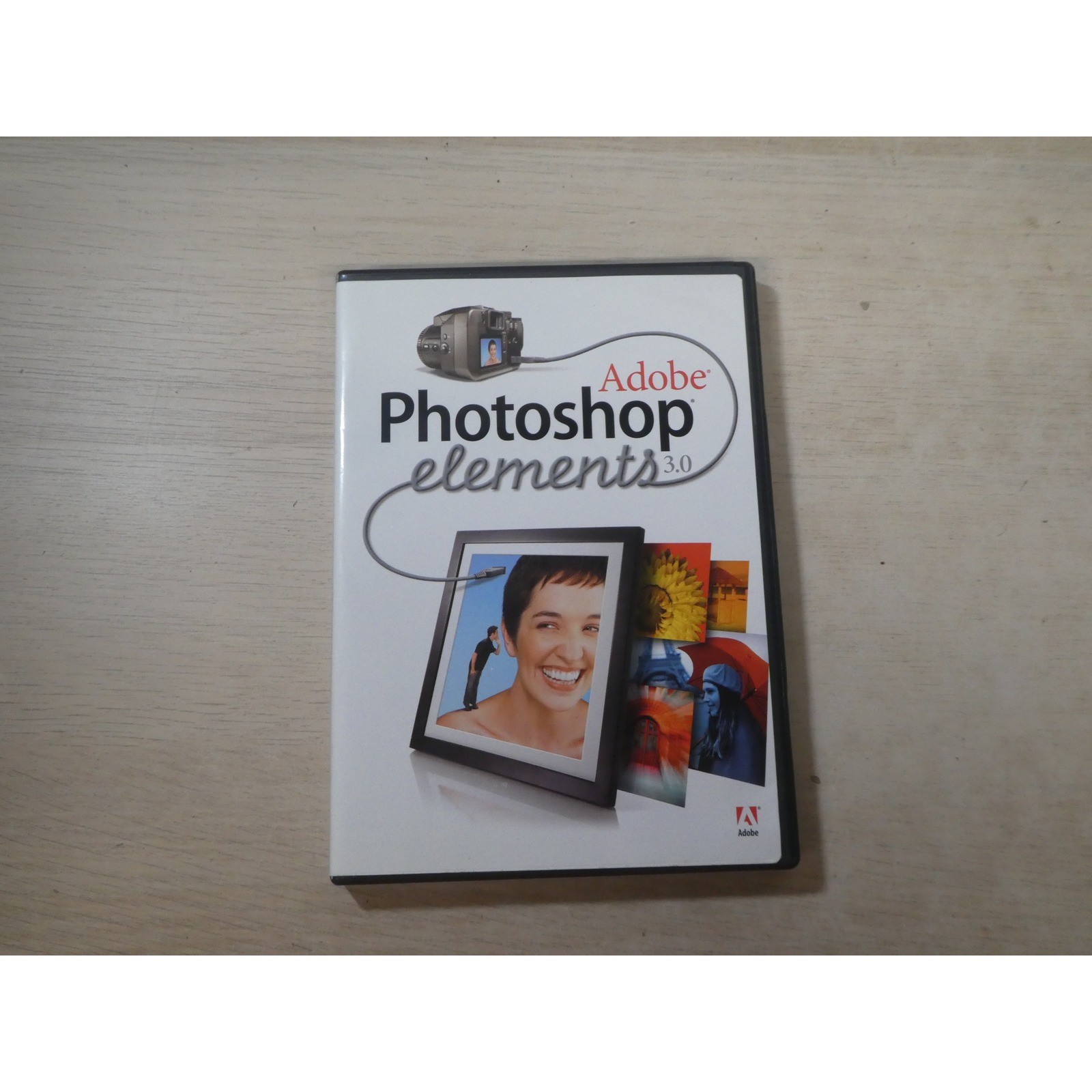 Photoshop Elements 3.0 Windows Education Edition Vintage Photo Software CD